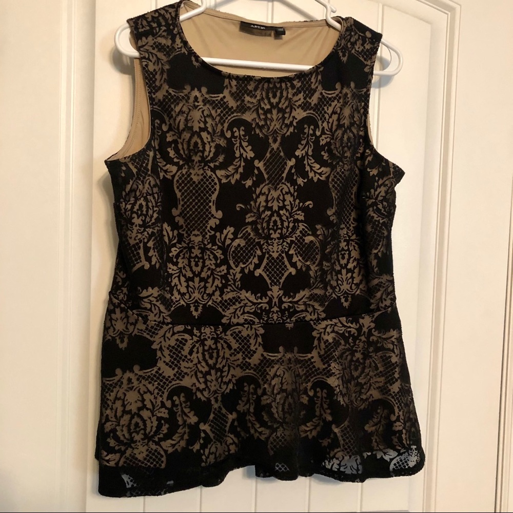 Apt 9 peplum dressy tank